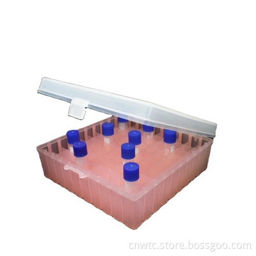 1.8ml 100Wells Plastic Cryotube Boxes with Hinged Lid: High-Quality Storage Solutions for Scientific Applications